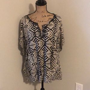Tribal Print Tunic